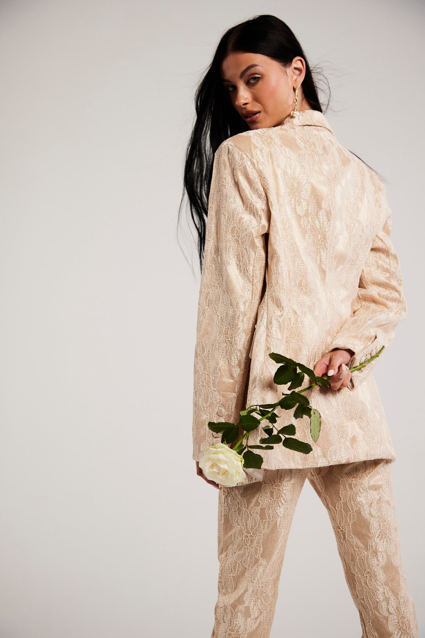 Conjunto de Alfaiataria em Renda "Madeleine"