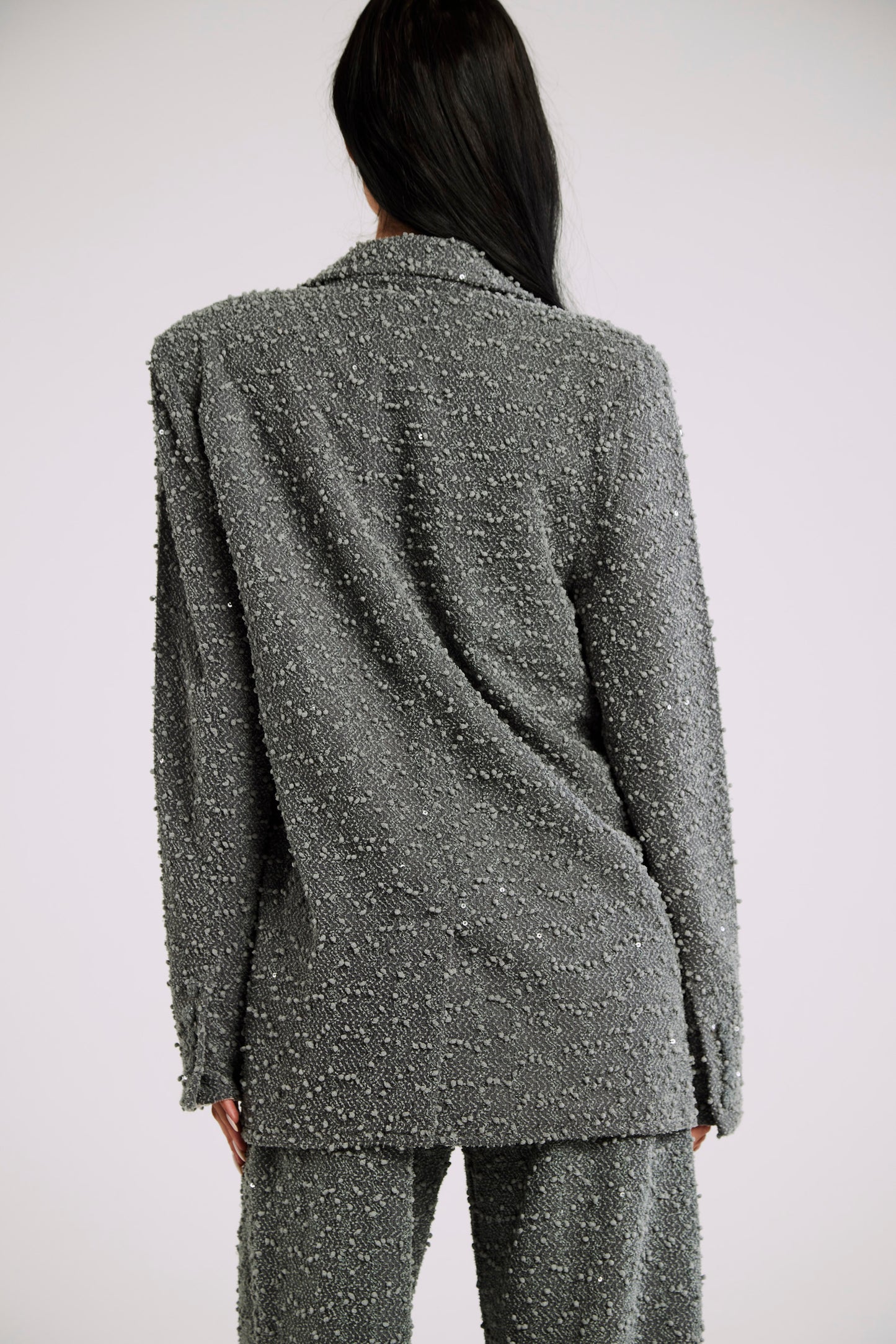 Blazer de Alfaiataria em Tweed "Céleste"