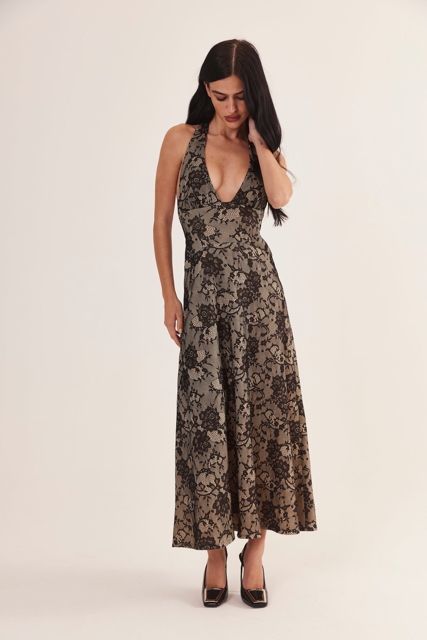 Vestido "Noir Dentelle"