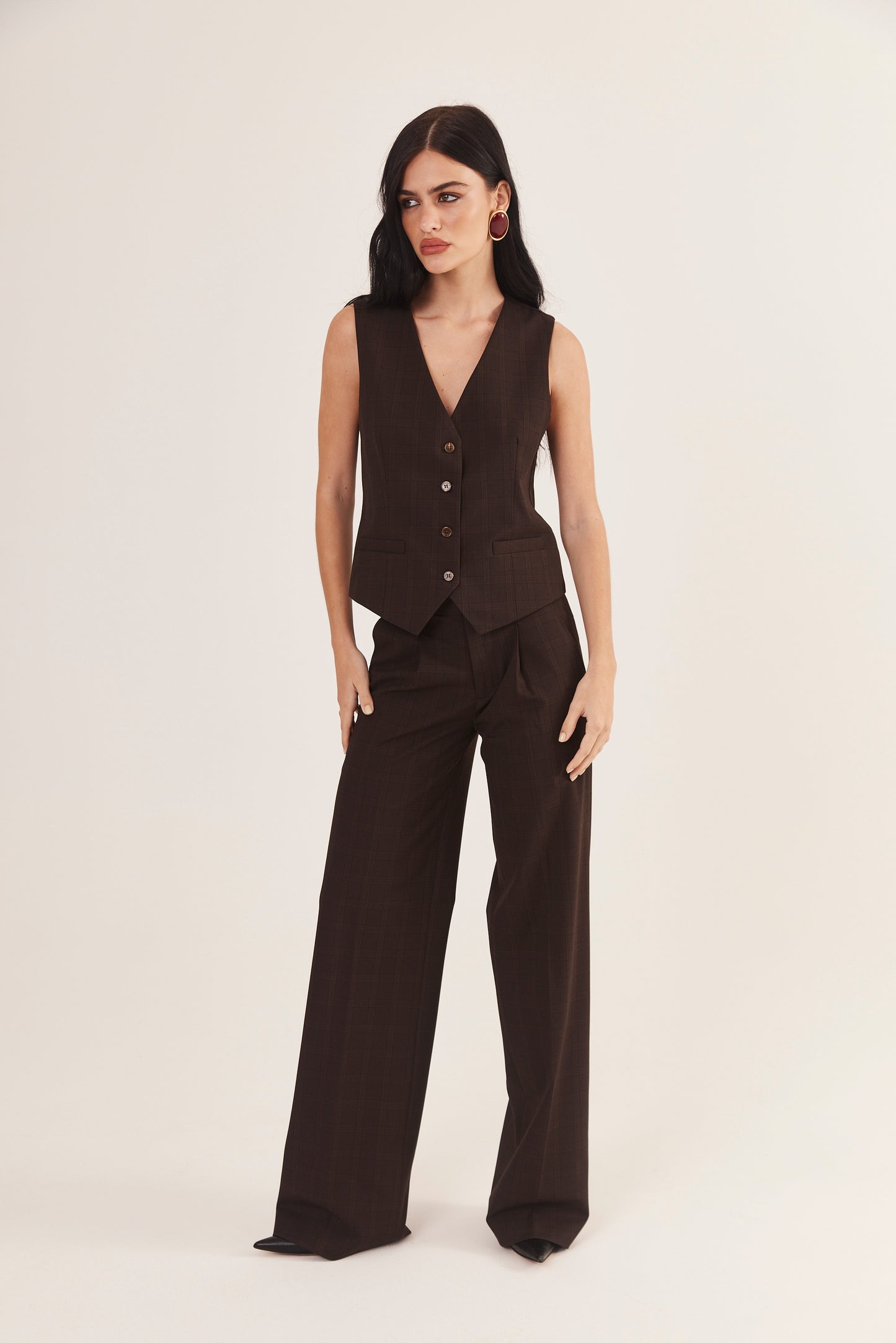 Calça de Alfaiataria "Rive Gauche"
