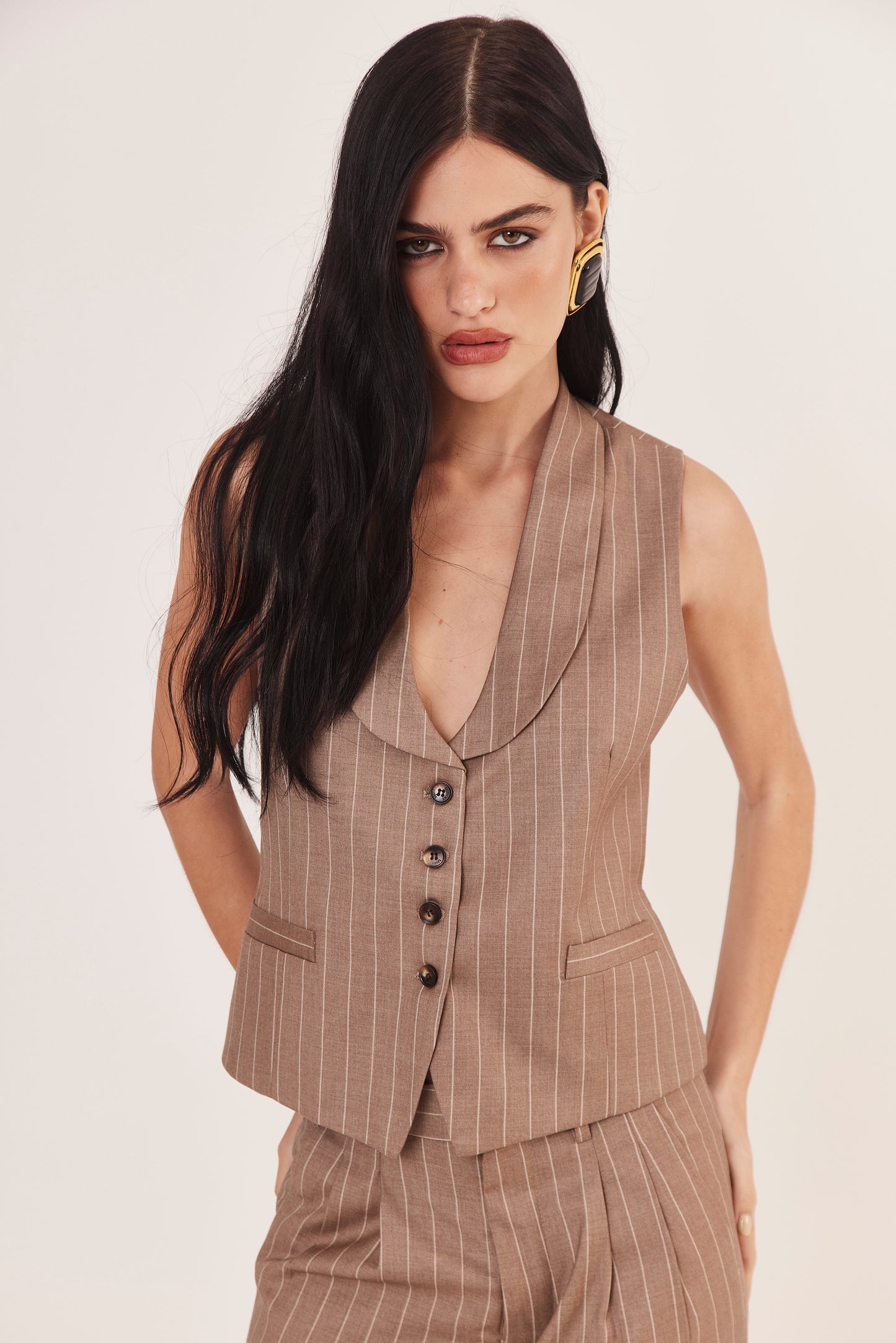 Conjunto de Alfaiataria "Le Parisien" Bege