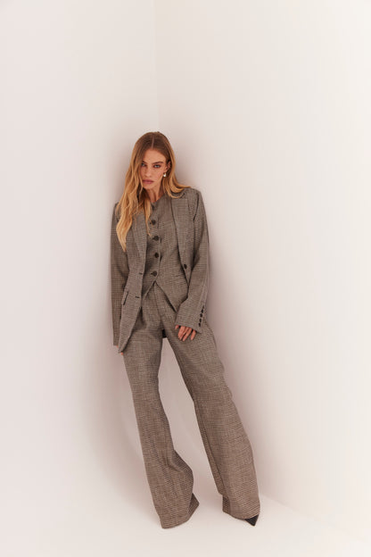 Blazer de Alfaiataria Acinturado "Amaretto"