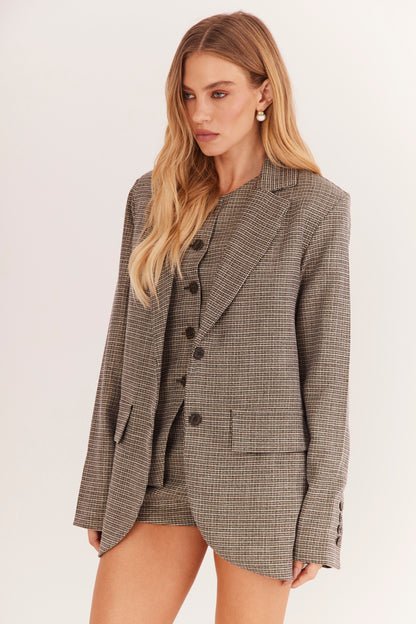 Blazer de Alfaiataria Oversized "Amaretto"