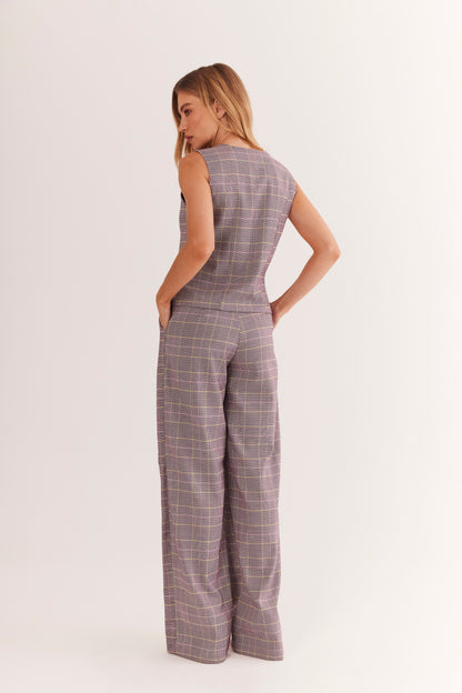 Calça de Alfaiataria "Améthyste"