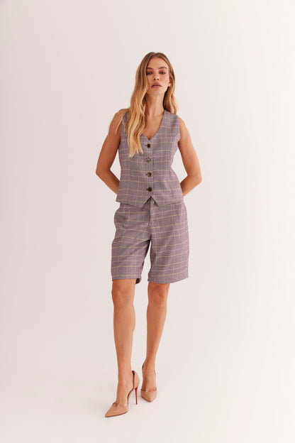 Bermuda de Alfaiataria "Améthyste"