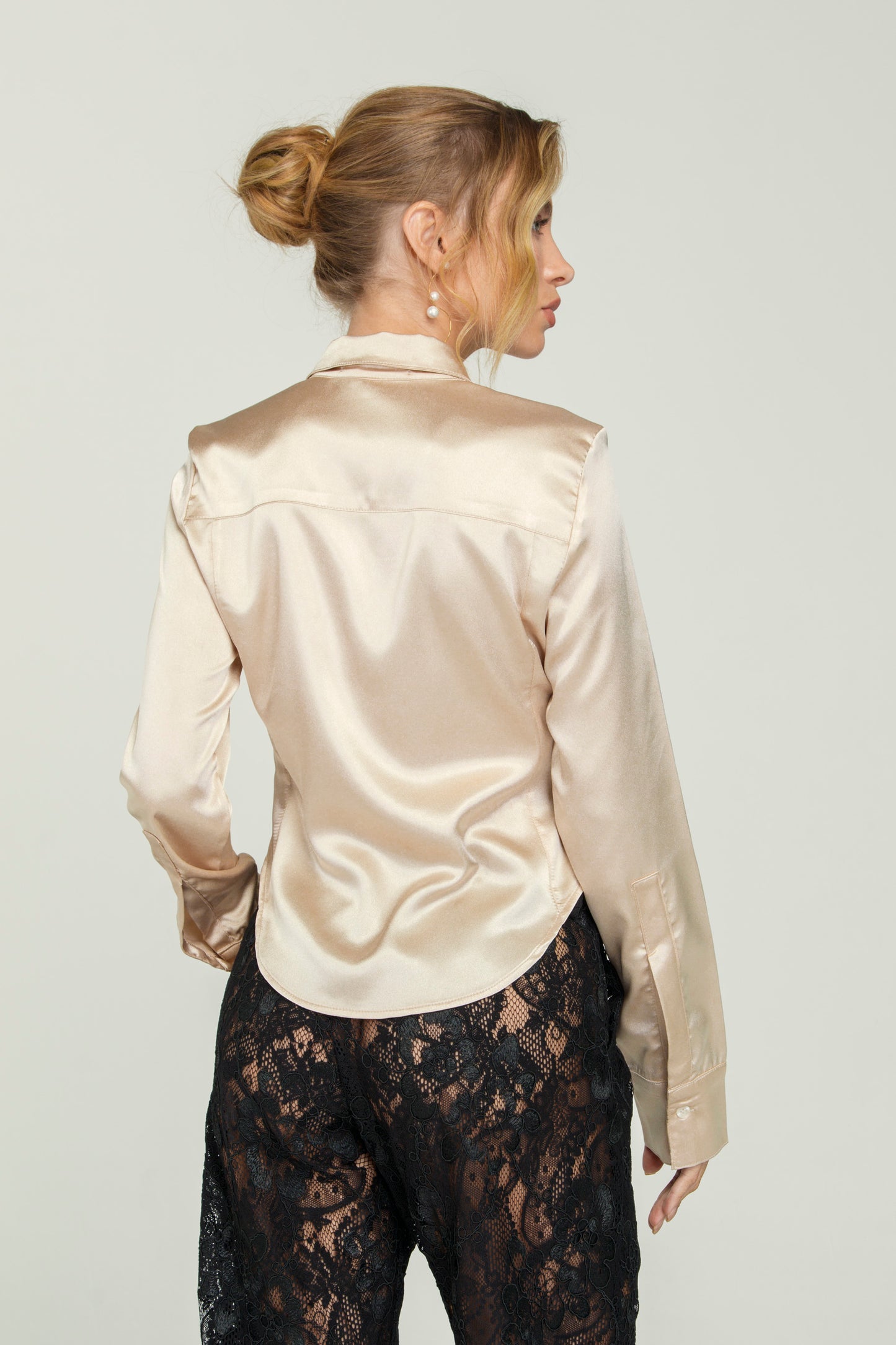 Camisa Social "Emma" Champagne