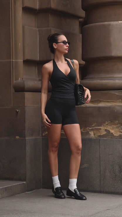 Shorts Sculpt "Noir Classique"